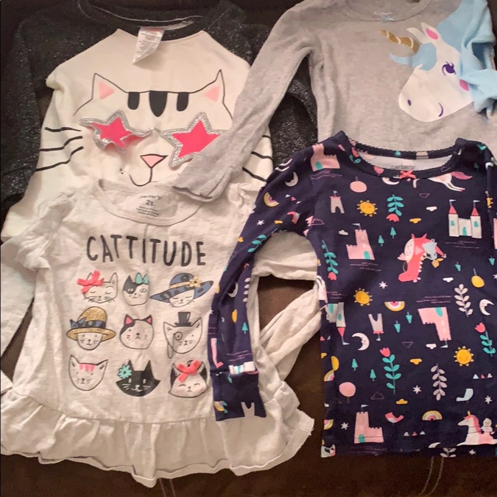 4 shirts